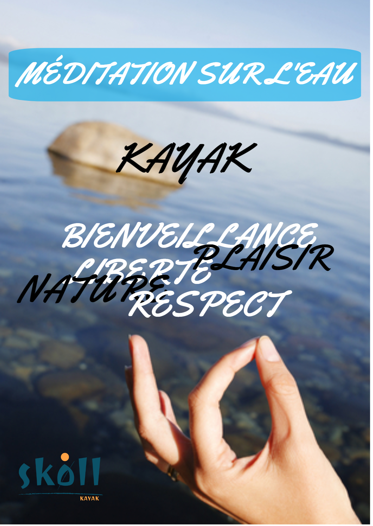 Méditation sur l'eau en groupe