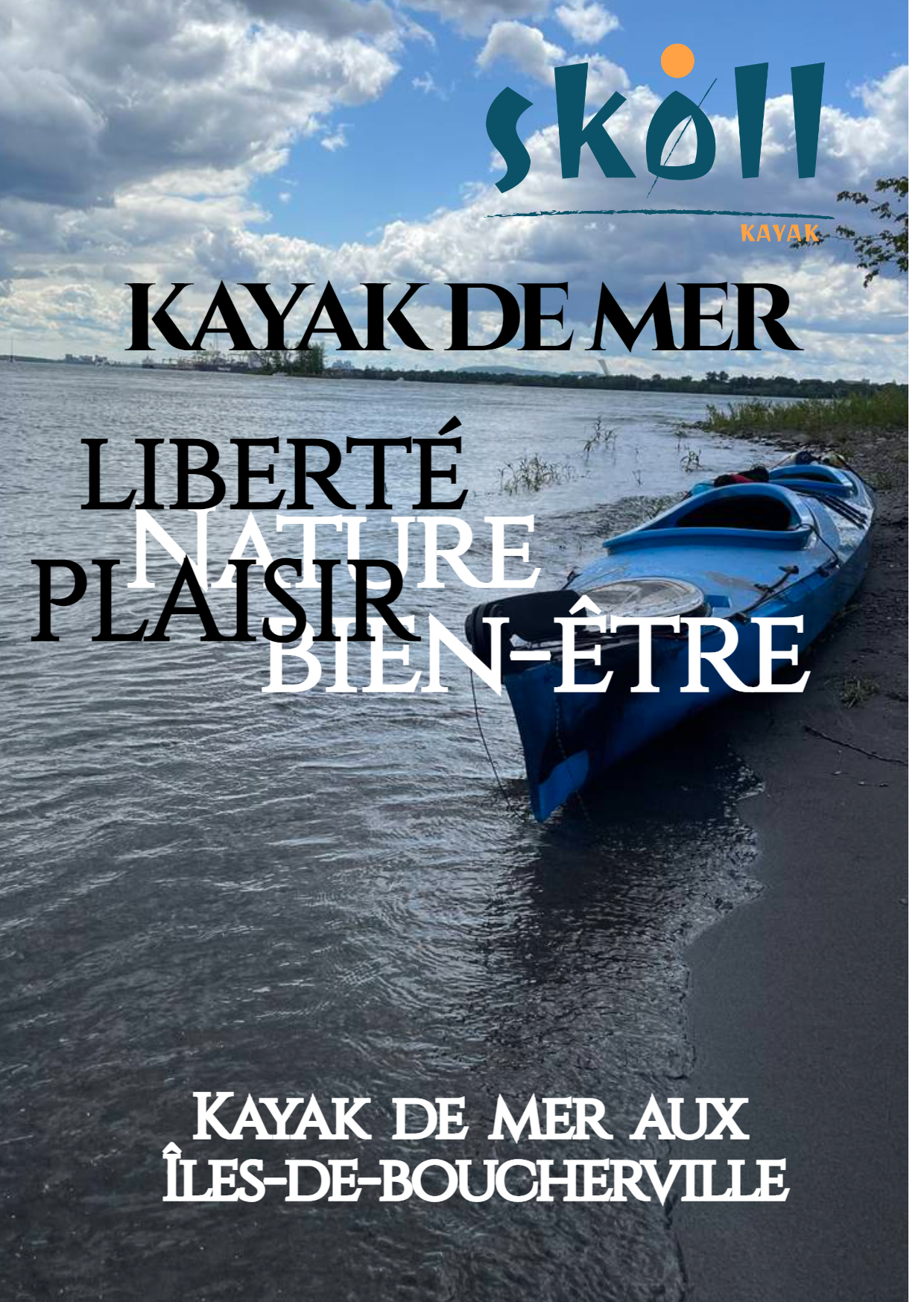 Kayak aux les îles-de-Boucherville